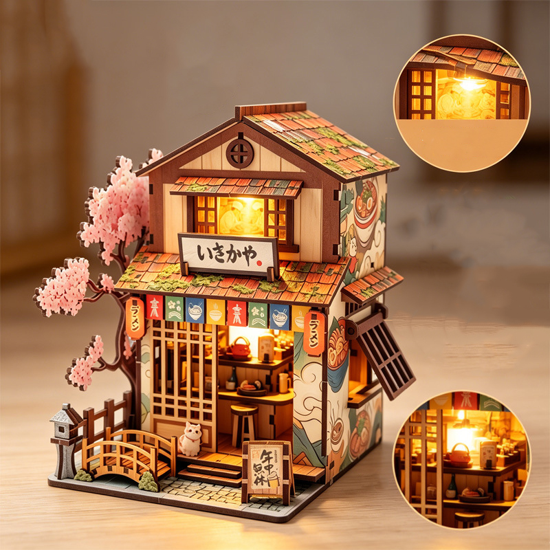 ชุดประกอบโมเดลร้านอาหารญี่ปุ่น - Japan Lifestyle บทวิจารณ์และราคา