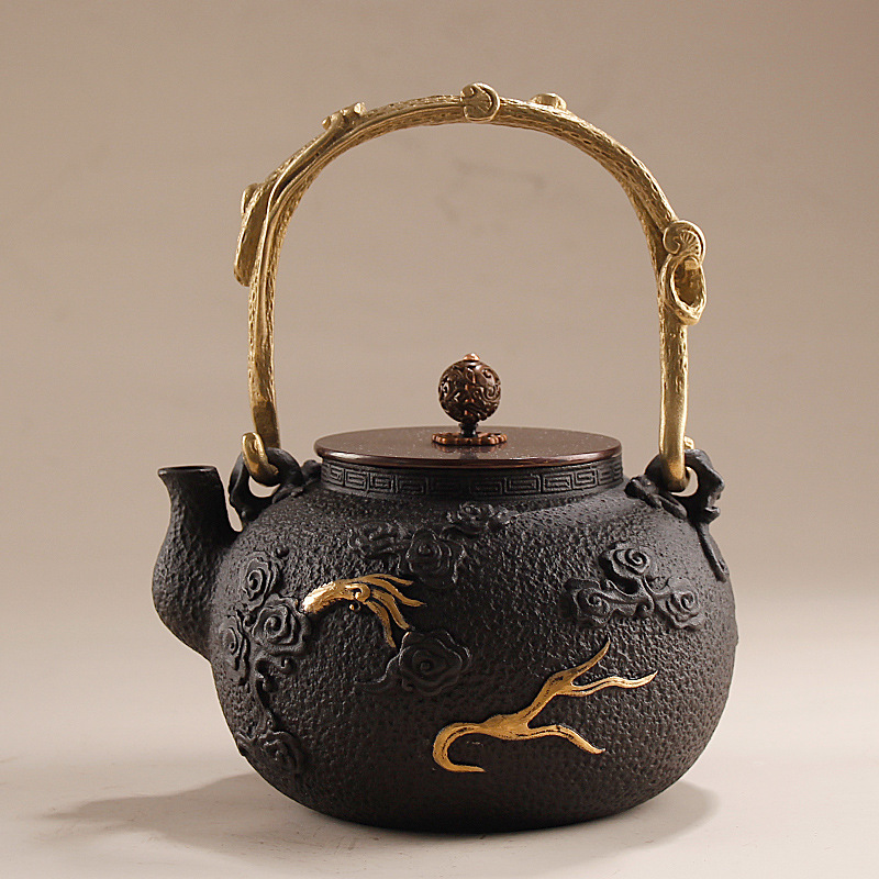 กาน้ำชาเหล็กหล่อ 1.2 ลิตร/กาน้ - Cast Iron Tetsubin บทวิจารณ์และราคา