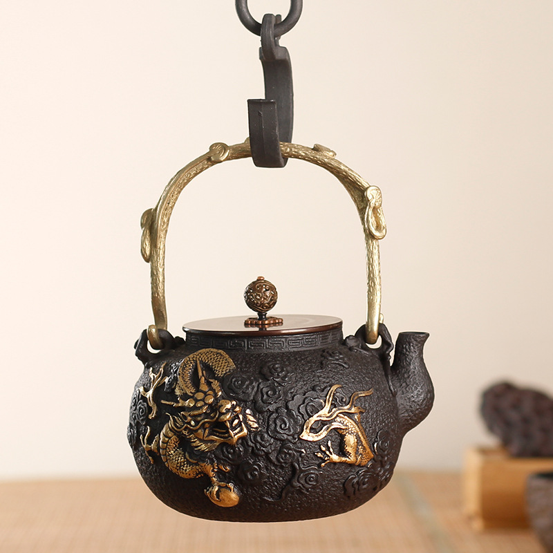กาน้ำชาเหล็กหล่อ 1.2 ลิตร/กาน้ - Cast Iron Tetsubin บทวิจารณ์และราคา
