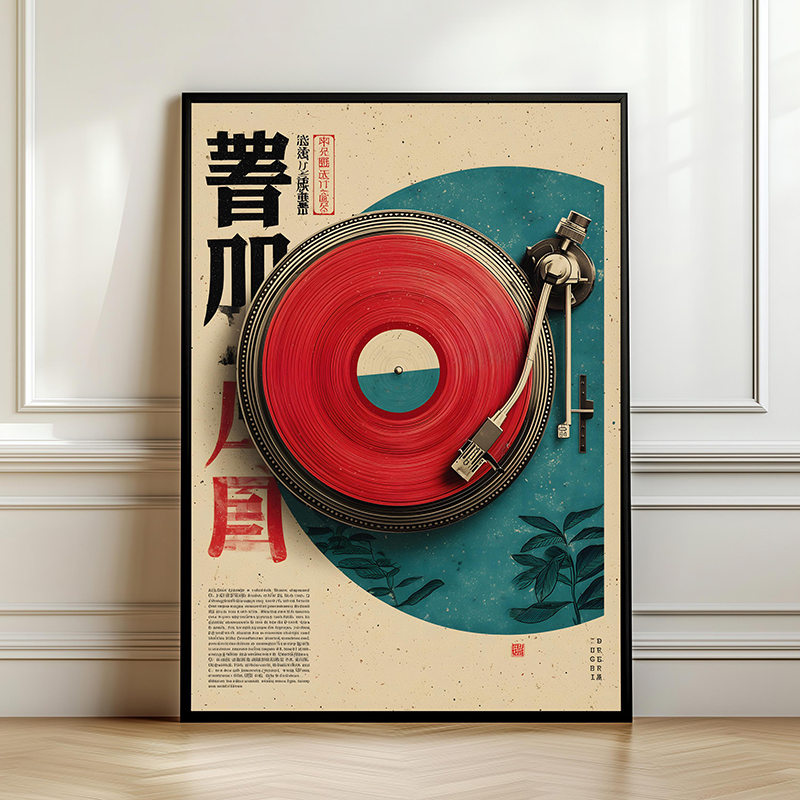 แผ่นเสียงไวนิลญี่ปุ่น โปสเตอร์ - Japanese Lifestyle Gifts บทวิจารณ์และราคา