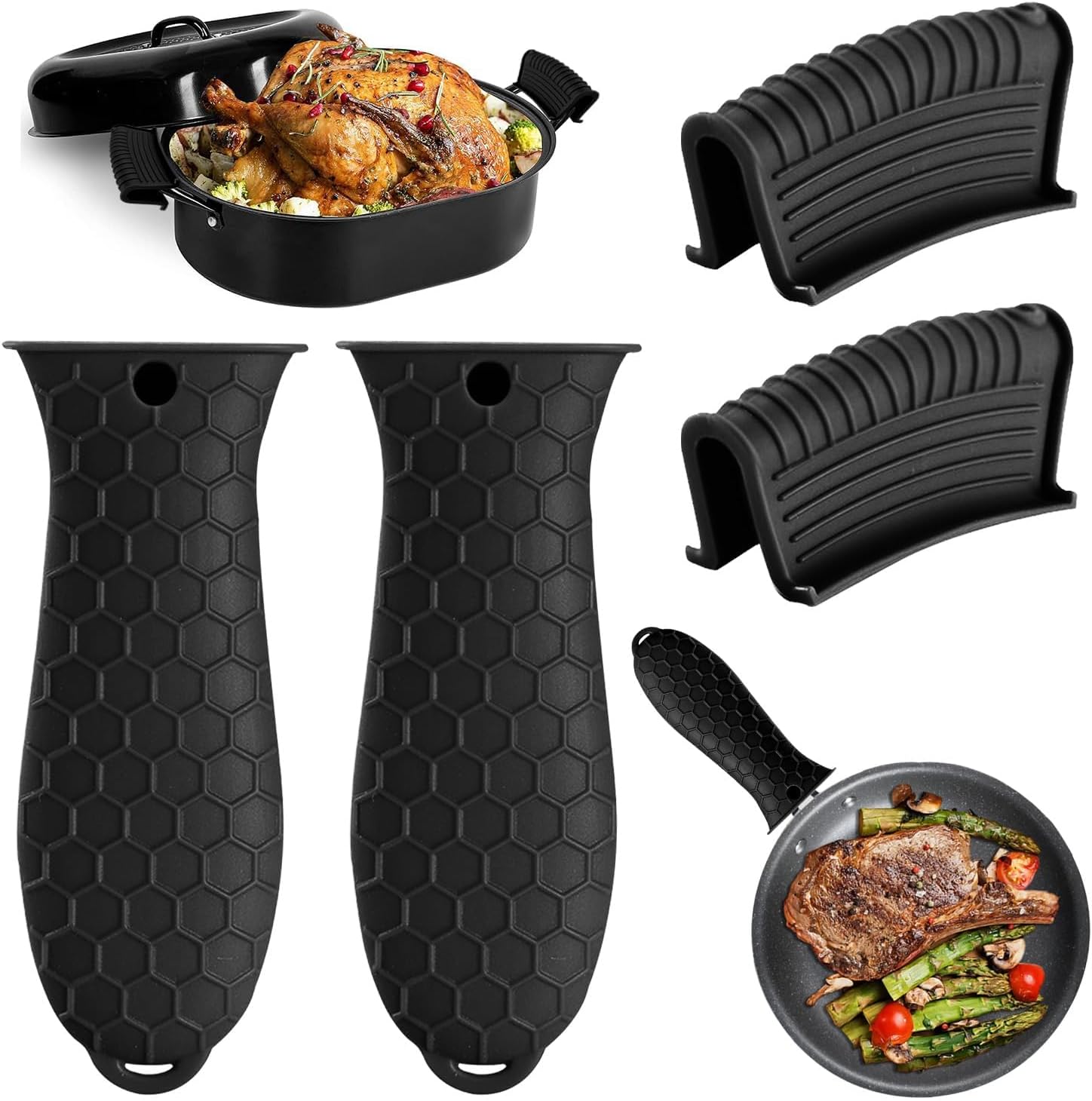 ฝาครอบด้ามจับซิลิโคนทนความร้อน - Cast Iron Tetsubin บทวิจารณ์และราคา