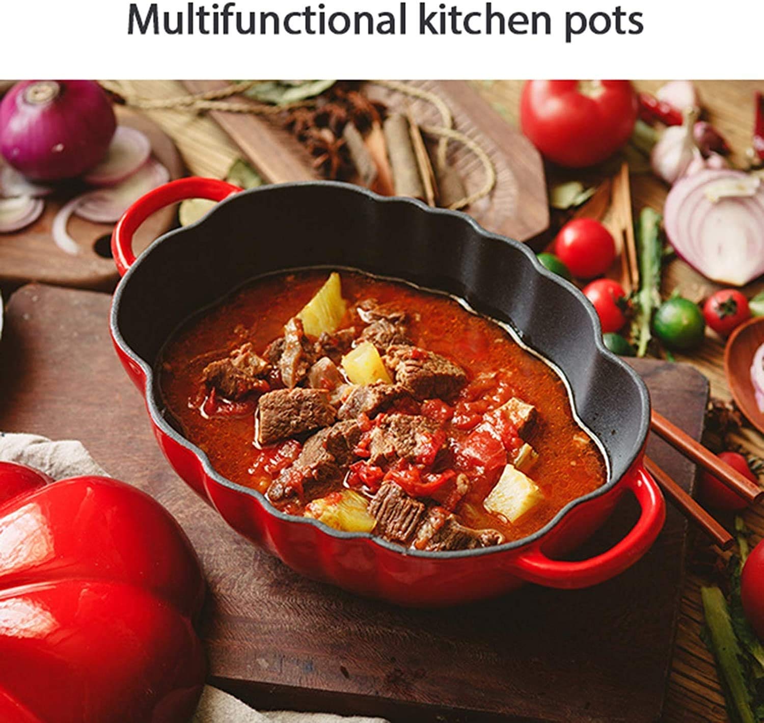 25 ซม.มะเขือเทศเคลือบเหล็กหล่อ - Cast Iron Tetsubin บทวิจารณ์และราคา