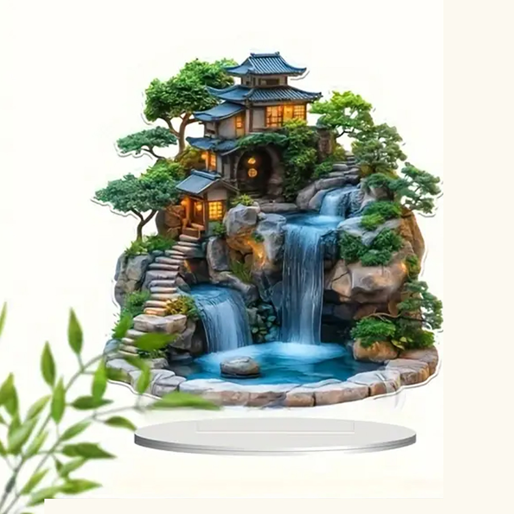 แผ่นอะคริลิคตกแต่งรูปสวนและน้ำ - Japan Lifestyle บทวิจารณ์และราคา