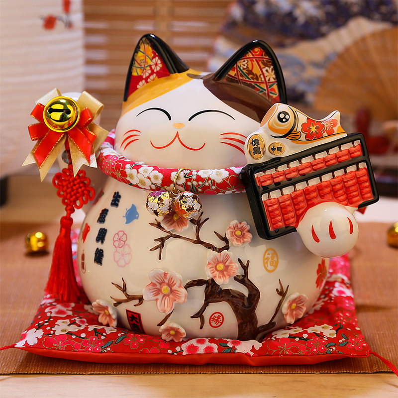 8 นิ้วเซรามิค Lucky Cat Maneki - Japan Lifestyle บทวิจารณ์และราคา