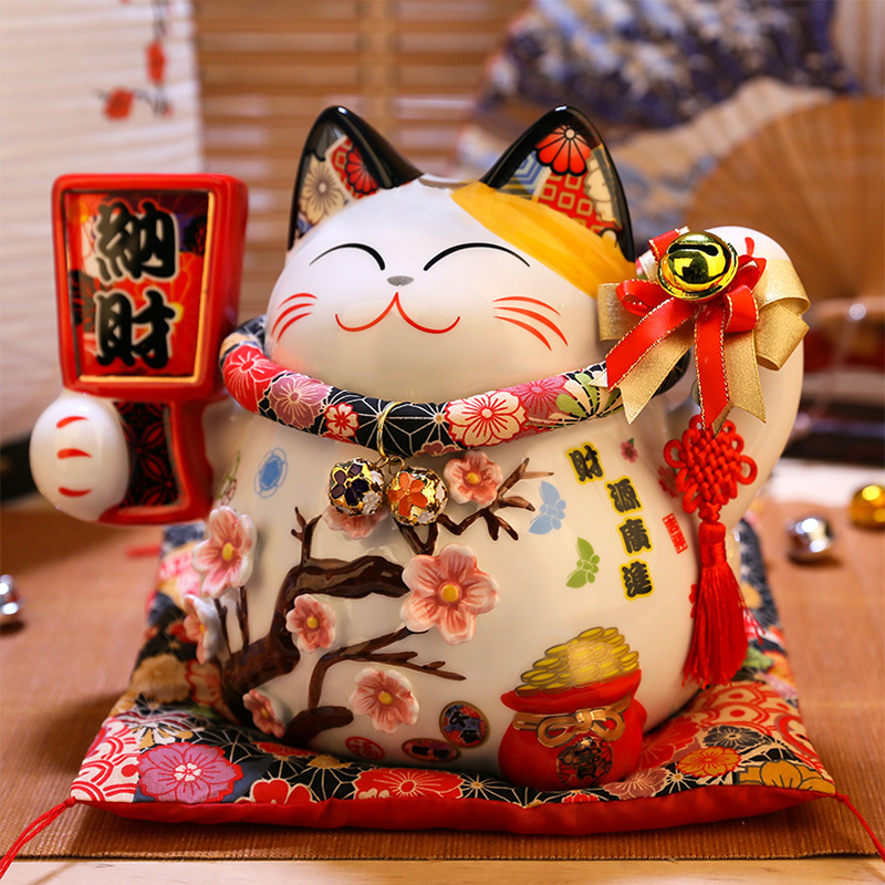 8 นิ้วเซรามิค Lucky Cat Maneki - Japan Lifestyle บทวิจารณ์และราคา