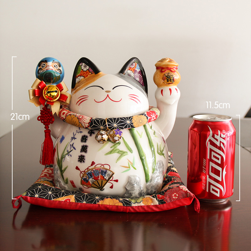 8 นิ้วเซรามิค Lucky Cat Maneki - Japan Lifestyle บทวิจารณ์และราคา