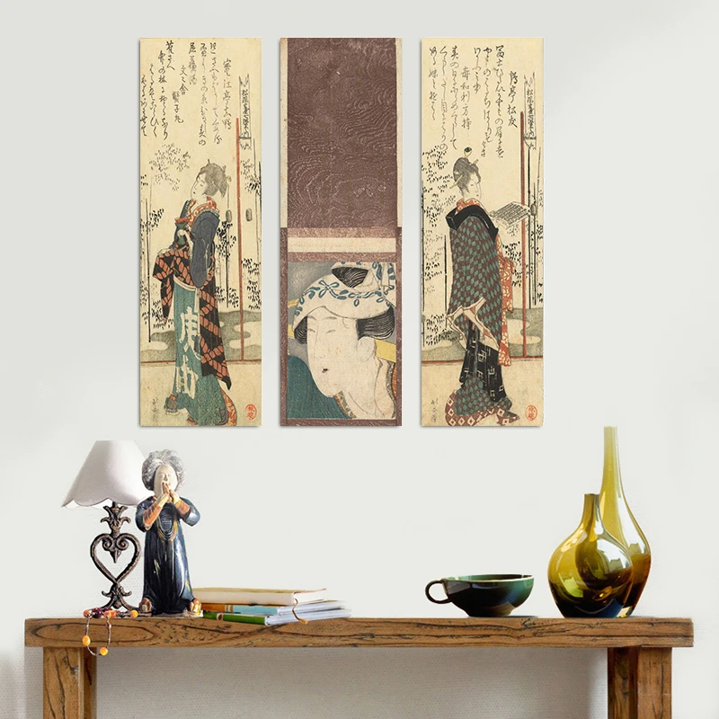 ญี่ปุ่น Ukiyoe ตกแต่งภาพวาดโปส - Japanese Lifestyle Gifts บทวิจารณ์และราคา